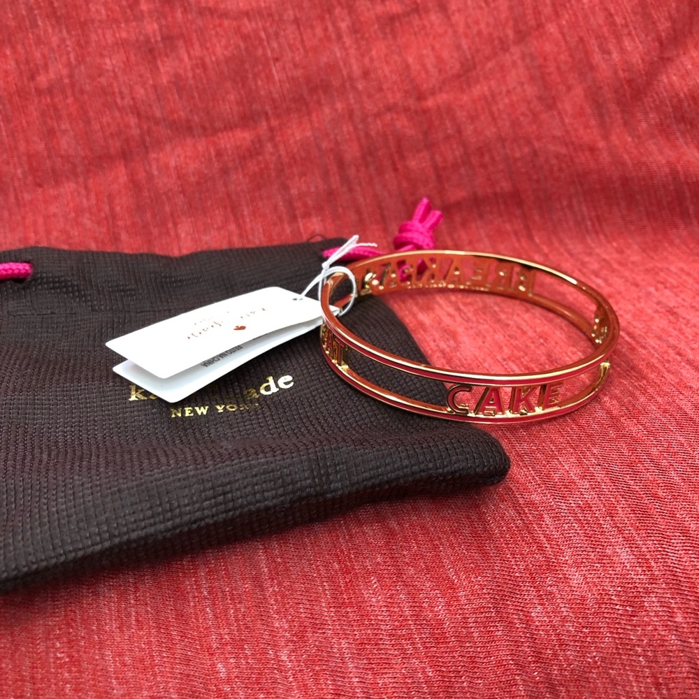 Kate Spade “eat cake for breakfast” Bracelet RARE!